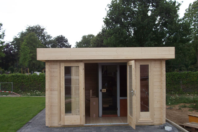 Gartenhaus mit Sauna